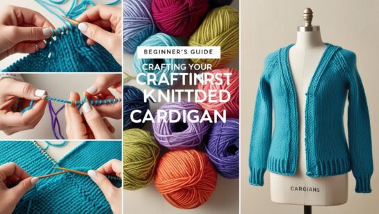 Beginner's Guide: Crafting Your First Knitted Cardigan