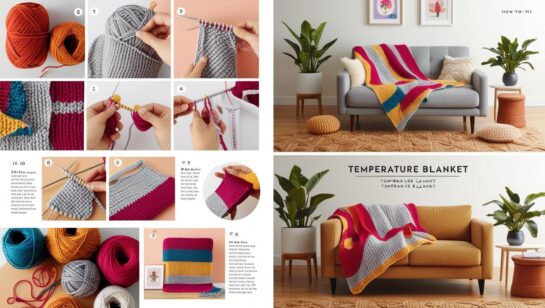 Crafting a Temperature Blanket: A How-To Guide