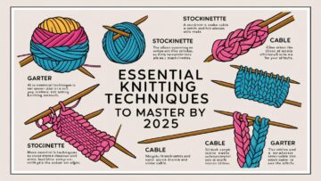 Essential Knitting Techniques to Master by 2025