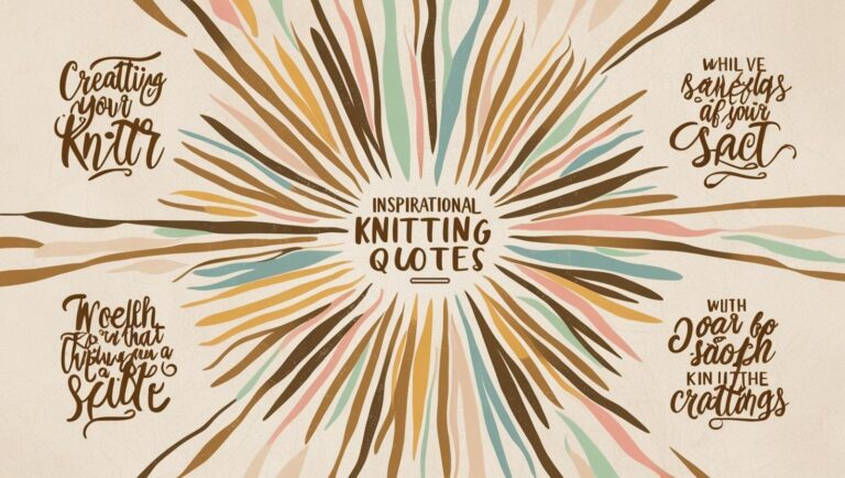 Inspirational Knitting Quotes to Spark Your Creativity