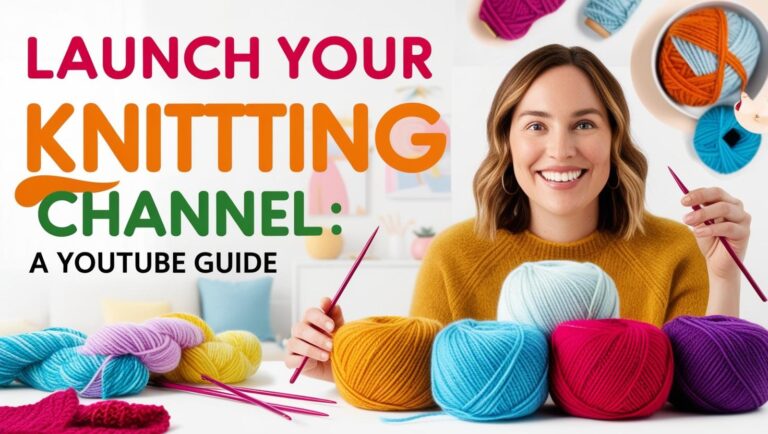 Launch Your Knitting Channel: A YouTube Guide