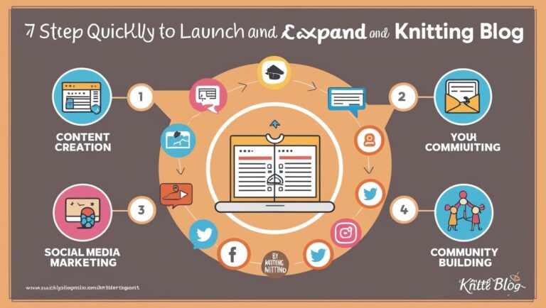 Launch and Expand Your Knitting Blog Quickly