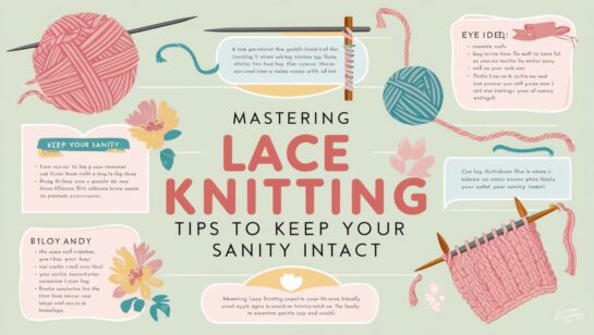 Mastering Lace Knitting: Tips to Keep Your Sanity Intact
