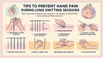 Tips to Prevent Hand Pain During Long Knitting Sessions